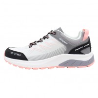 Pantofi sport dama alb gri roz Grisport 81002-V3-Alb-Gri-Roz