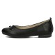 Balerini piele naturala dama negru Filippo DP6249-24-BK-Negru